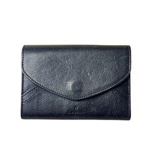 Il Bisonte Esperia Women's Wallet Black Leather